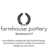 Farmhouse Pottery Honey Pot with Wooden Dipper