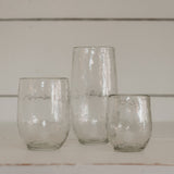 Pebbled Drinking Glass