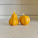 Beeswax Pumpkin Candle