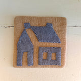 Farmhouse Pottery Quilted Wool Hot Pad
