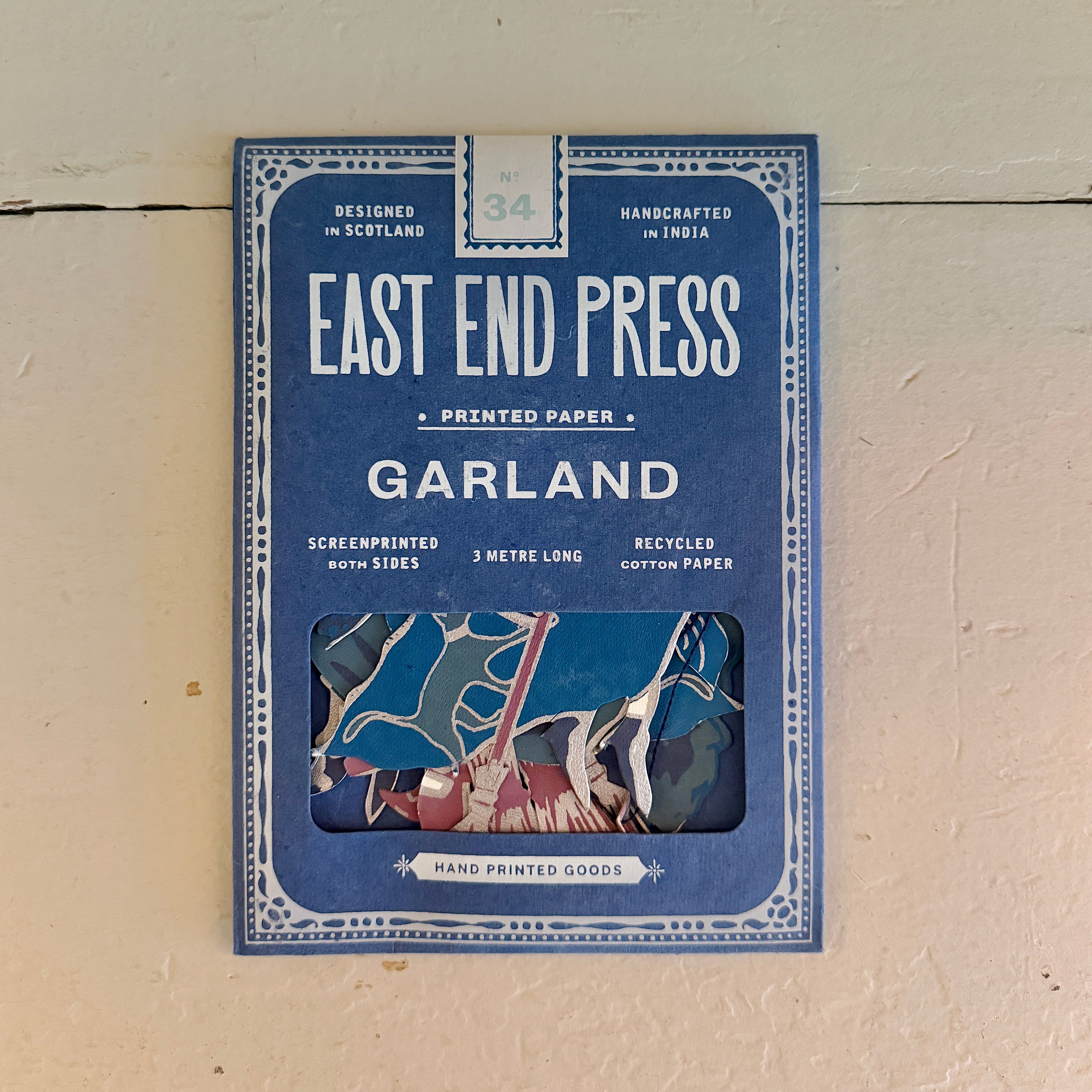 East End Press Paper Sewn Garland