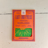East End Press Paper Sewn Garland