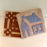 Farmhouse Pottery Quilted Wool Hot Pad