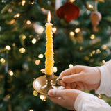 Brass Candlestick Holder (Chamberstick)