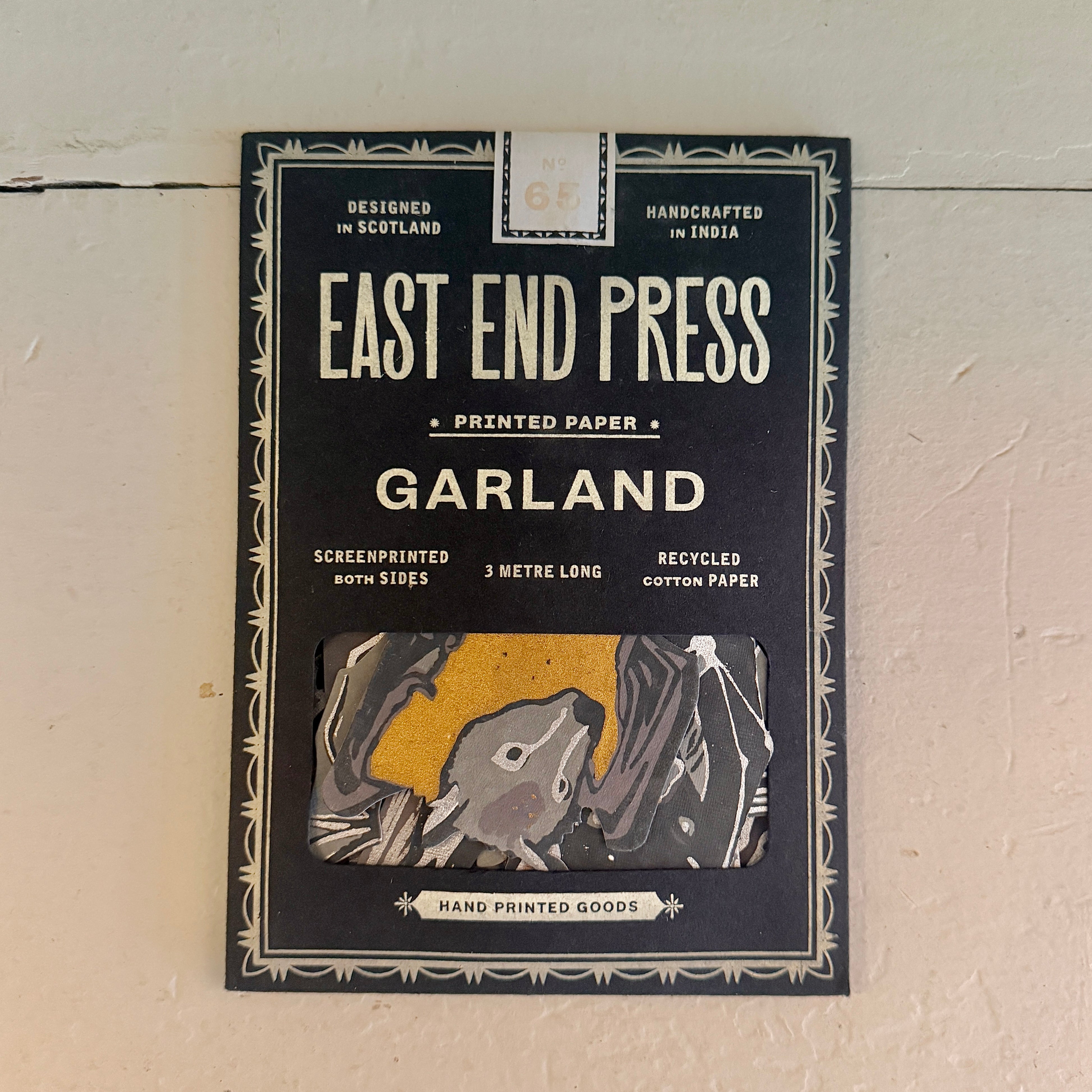 East End Press Paper Sewn Garland