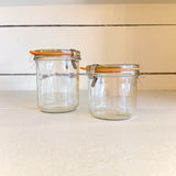 French Glass Canning Jar