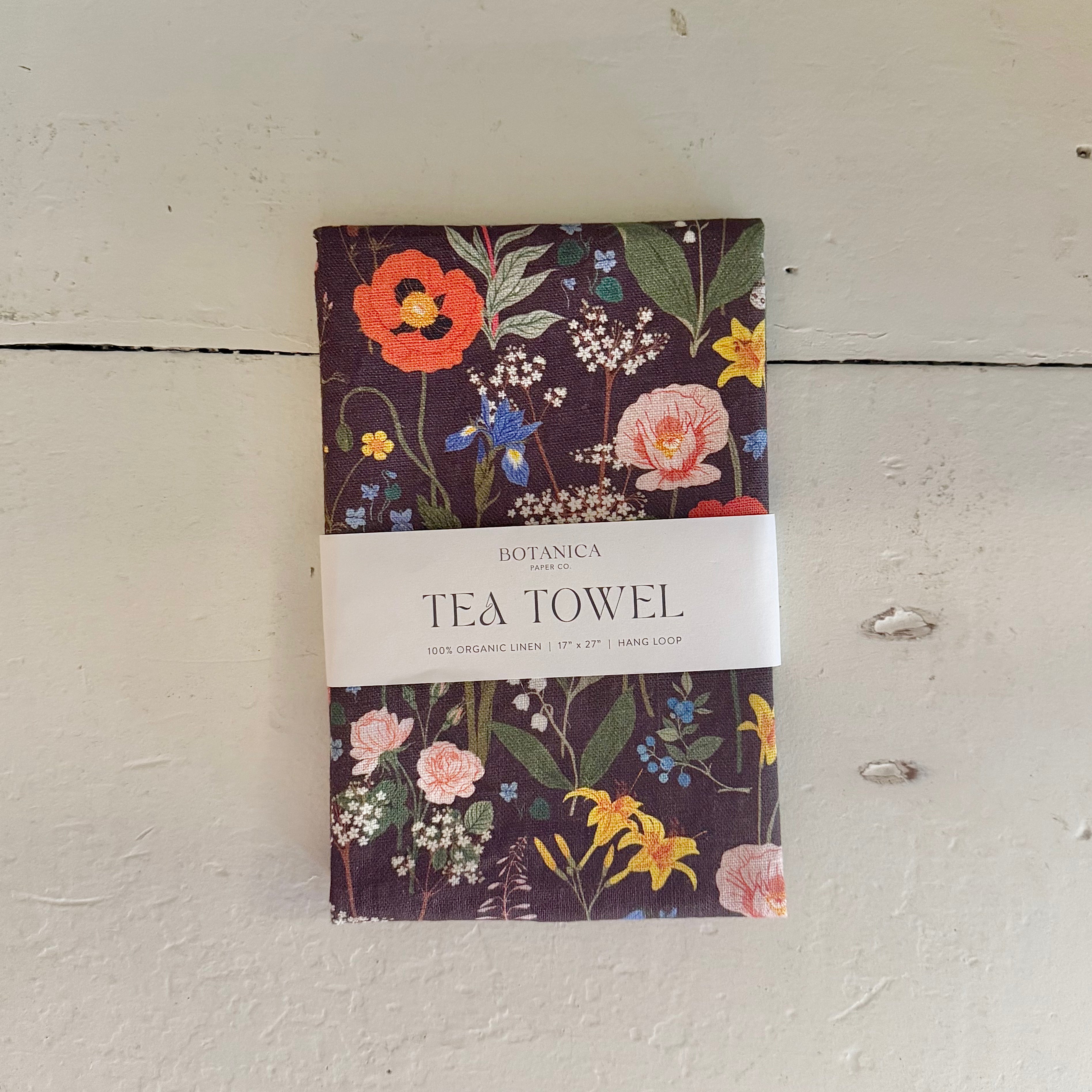 Botanica Paper Co Linen Tea Towel