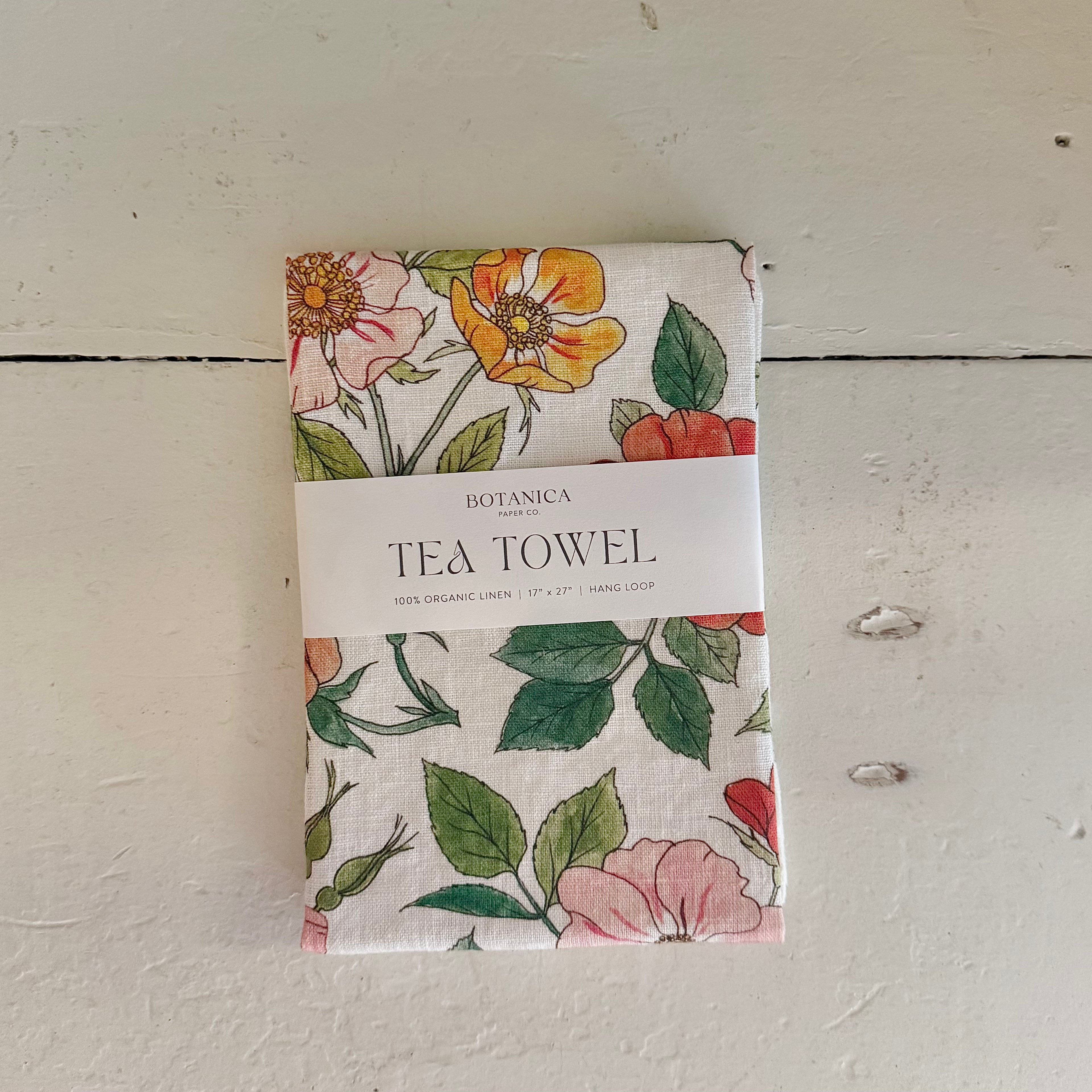 Botanica Paper Co Linen Tea Towel