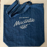 Denim Des Moines Mercantile Tote Bag