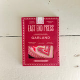 East End Press Folded Hearts Garland