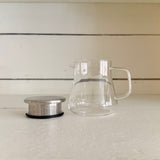 One Cup Glass Teapot