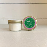 Violet and Basil Candle in Collaboration with Pie Bird Pies
