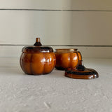 Mini Glass Pumpkin - Des Moines Mercantile Candle