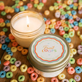 Fruit Loops Candle in Collaboration with Pie Bird Pies