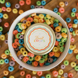 Fruit Loops Candle in Collaboration with Pie Bird Pies