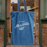 Denim Des Moines Mercantile Tote Bag