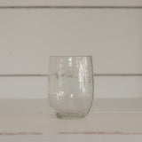 Pebbled Drinking Glass